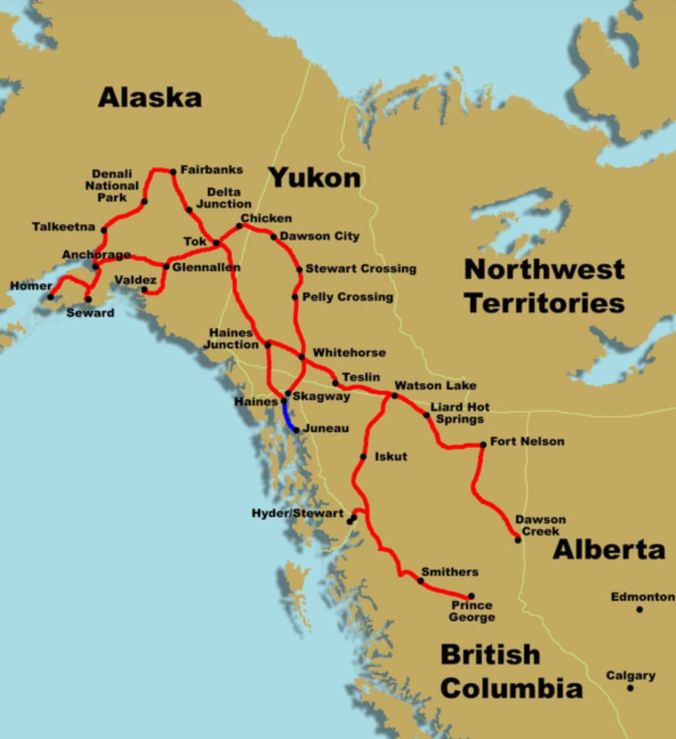 RVadventureTrek 60 day route